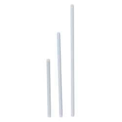 Dynalon® PTFE Stirring Rods with Steel Core and Rounded Ends