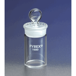 Corning® PYREX® Weighing Bottle, Tall, Short Length TS Joints