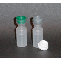 J.G. Finneran* Plastic Versa Vial*, 12 x 32 mm, 9 mm Opening