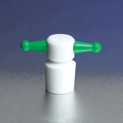 Corning® PYREX® PTFE Stoppers, Key-Hole, Color Coded