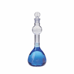 Kimble-Chase* KIMAX* Volumetric, Class A, Mixing Bulb Style, with Glass Stopper