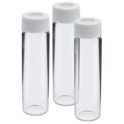 Kimble-Chase* KIMAX* Screw ThrEachd Sample Vial with Attached Open Top Closure and Septa