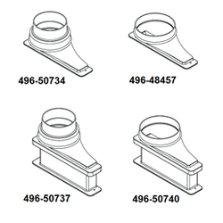 Labconco* Duct Transition Adapters
for XPert Enclosures