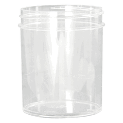 Qorpak Clear Polystyrene Jars