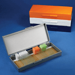 Globe Scientific* Slide Storage Boxes for 50 Slides