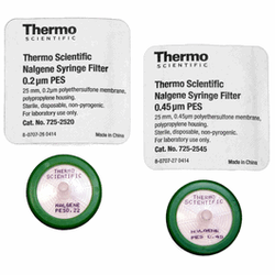 Thermo Scientific Nalgene* 25 mm PES Syringe Filters
