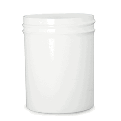 Qorpak* White Polypropylene Jars ONLY