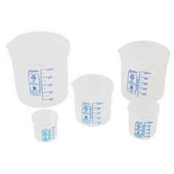 Dynalon® Azlon Square Ratio Beaker Set, PP - Each