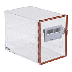 Dynalon® Desiccator Cabinets with Hygrometer, Acrylic