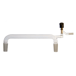Kimble® Connecting Distillation Adapter with Valved Vacuum Take-Off