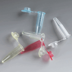 Globe Scientific PCR Tubes with Attached Flat Cap