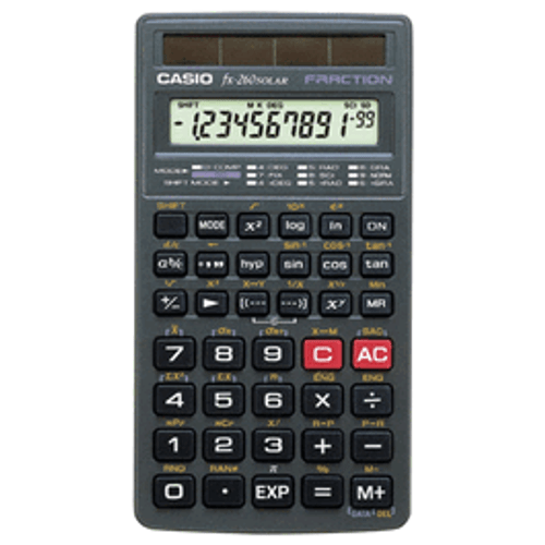 Casio Economy Solar Calculator - Each