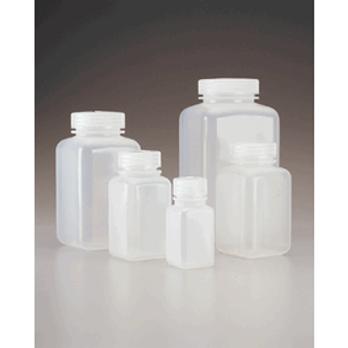Thermo Scientific Nalgene* Polypropylene Copolymer  Wide-Mouth Square Bottles