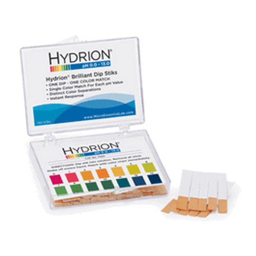 Hydrion* Brilliant Dip Stiks