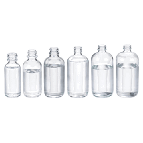 Wheaton* Clear Boston Rounds Bottle Only