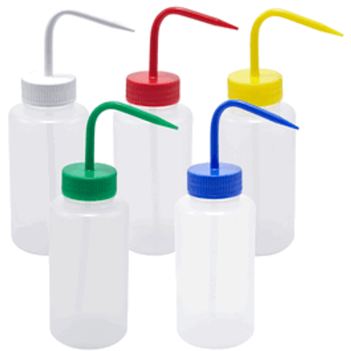 Dynalon® Azlon LDPE Wide Mouth Wash Bottles