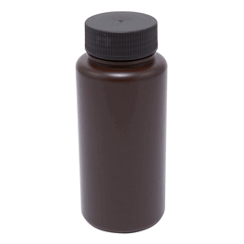 Dynalon® Azlon Amber HDPE Wide Mouth Bottles