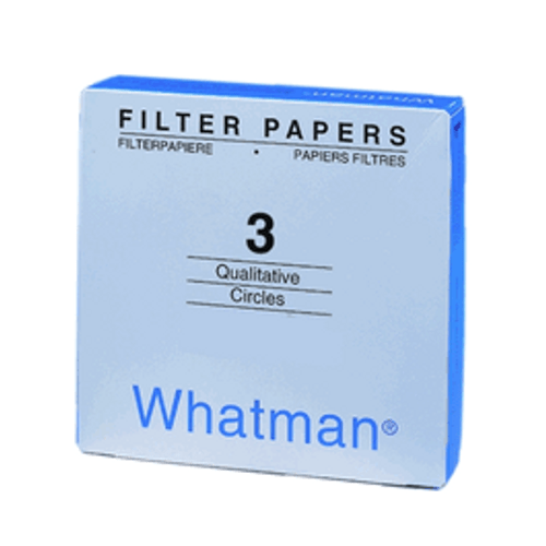 GE Whatman* Qualitative Filter Papers, Grade 3