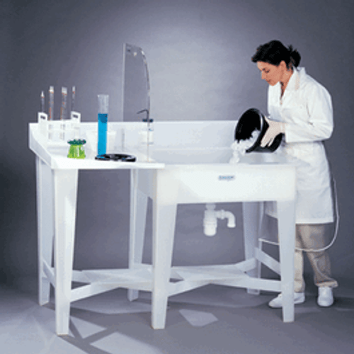 Bel-Art Scienceware* Polypropylene Sink with Drainboard