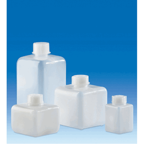 Brandtech* Square Bottles with Screw Cap