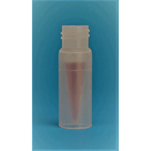 J.G. Finneran Plastic Limited Volume Screw Thread Vials, 15 x 45 mm, 13-425 mm Neck Finish