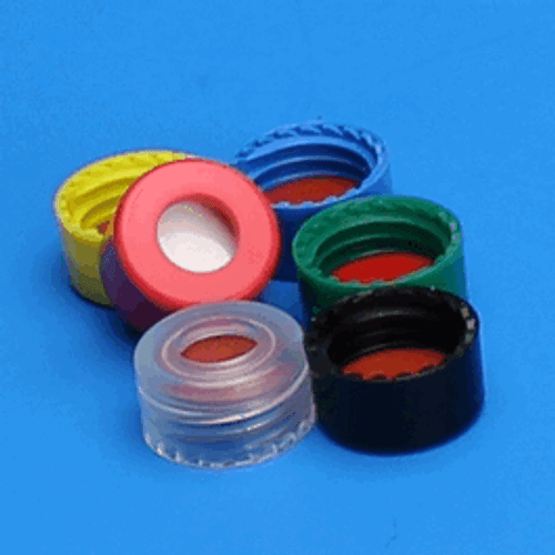 J.G. Finneran* Preassembled R.A.M.* Smooth, 9 mm Screw Thread Caps, PTFE/Silicone/PTFE