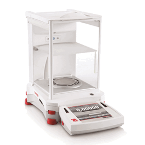 Ohaus® Explorer® Semi-Micro Balances with Automatic Door