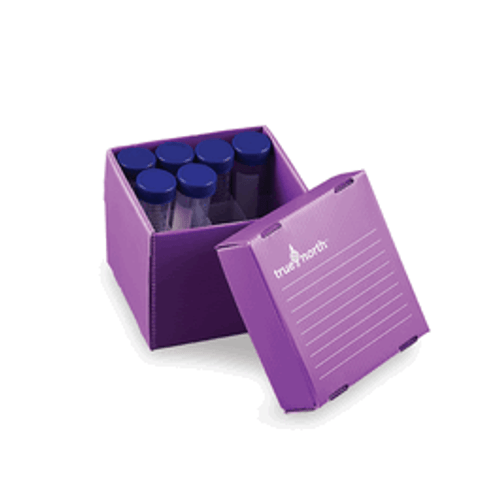 Heathrow Scientific® True North® Corrugated Polypropylene Freezer Boxes for 15 and 50 mL Tubes