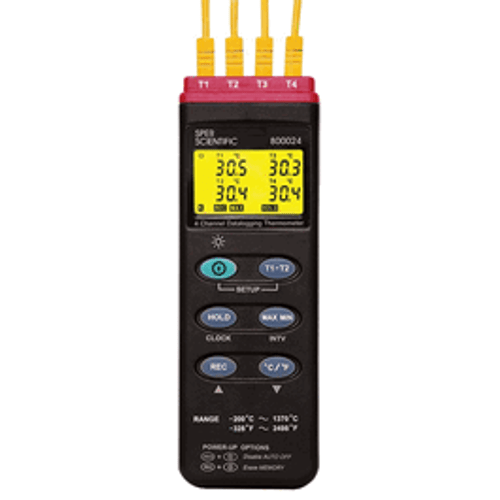 Sper Scientific* 4 Channel Datalogging Thermometers