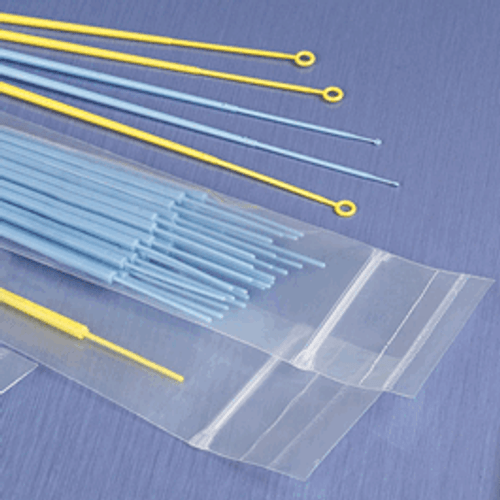 Globe Scientific* Flexible Inoculating Loops in Tamper-Evident ResEachlable Bags