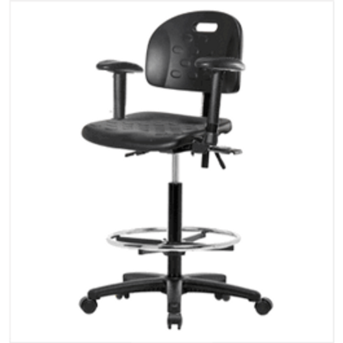 Spectrum® Industrial Polyurethane Chair - High Bench Height 24