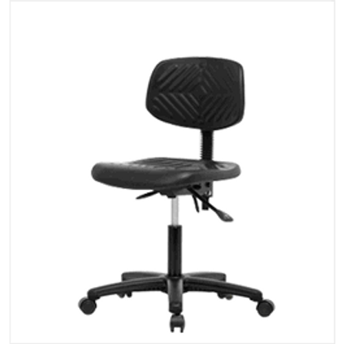 Spectrum® Polyurethane Chair - Desk Height 17 to 22 in., No Arms, Casters