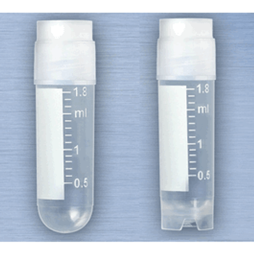 Globe Scientific* CryoCLEAR* Vials with External Threads