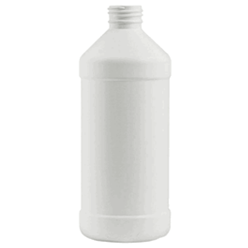 Qorpak* White HDPE Modern Rounds - Each