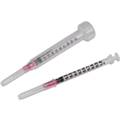 Covidien Monoject Sterile Standard Rigid Pack Tuberculin Syringes