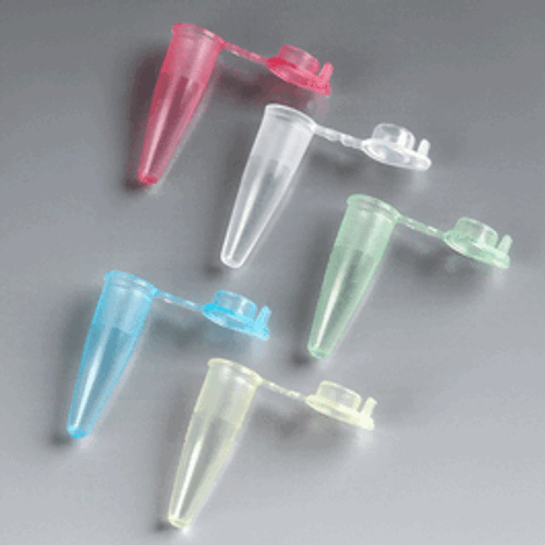 Globe Scientific PCR Tubes with Attached Flat Cap