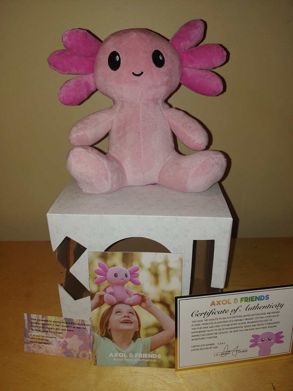 axolotl plushie