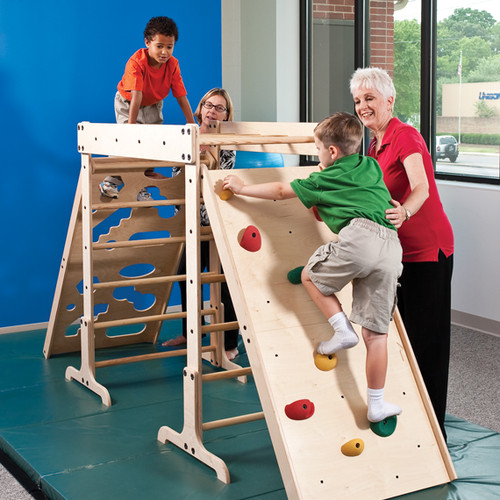 Rock Wall for Jungle Gym