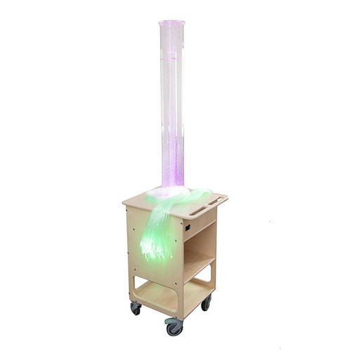 Portable Popcorn Tube Cart by Southpaw