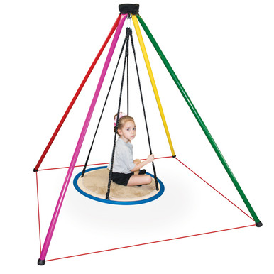 Swing Swing Frame  Wall Mounted Indoor Sensory Therapy Swing Frame