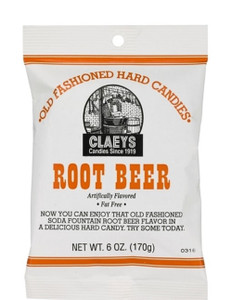 Claey's Root Beer Hard Candies - 6 Oz. Bag