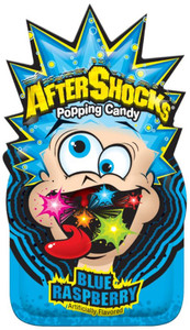 Aftershock Popping Candy - Blue Raspberry