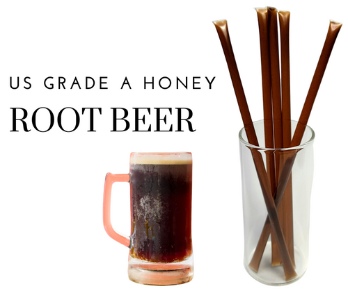 Bee Krazy Honey Sticks - Root Beer- 10 Ct.