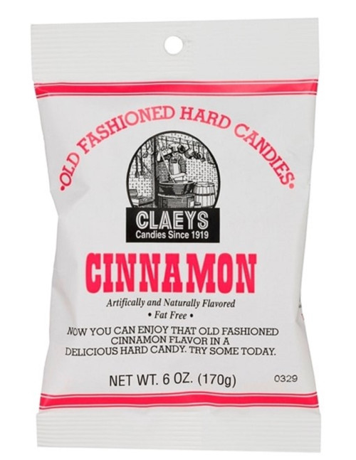 Claey's Cinnamon Hard Candies - 6 Oz. Bag Claey's Cinnamon Hard Candies - 6 Oz. Bag