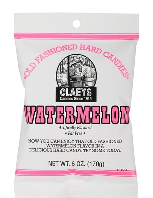 Claey's Watermelon Hard Candies - 6 Oz.