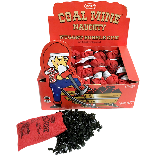 Coal Mine Naughty Nugget Bubble Gum Treat