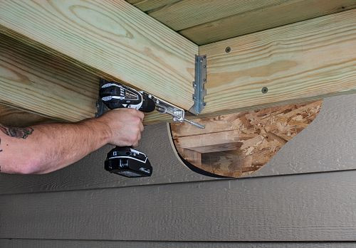 Simpson StrongTie Deck Tension Tie Kit (DTT1Z/DTT2Z))