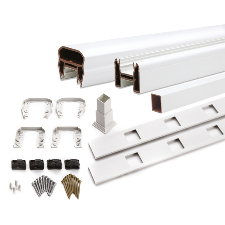 T Rex Baluster Railing Kit Trex Railing - White Rail and Baluster Kit ( square)