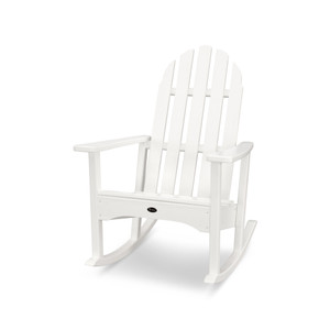 Trex Cape Cod Adirondack Rocking Chair - TXADRC100 - Classic White Trex Cape Cod Adirondack Rocking Chair - TXADRC100 - Classic White