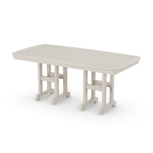 Trex Yacht Club 37" x 72" Dining Table - TXNCT3772 - Sand Castle Trex Yacht Club 37" x 72" Dining Table - TXNCT3772 - Sand Castle
